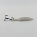 Vintage   Atlantic Lures Golden Wobble-Fish, 3/16oz nickel fishing spoon #23671