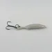Vintage   Atlantic Lures Golden Wobble-Fish, 3/16oz nickel fishing spoon #23671