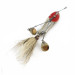 Vintage   Pflueger ZAM, 1/2oz nickel/red fishing spoon #23672