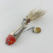 Vintage   Pflueger ZAM, 1/2oz nickel/red fishing spoon #23672