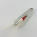 Vintage   Weedless Weezel bait Rex Spoon, 2/5oz pearl fishing spoon #23673