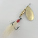 Vintage   Mepps Aglia 5 Dressed (1970S), 1/2oz gold spinning lure #23675