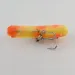 Vintage   Luhr Jensen Fire Plug, 3/16oz yellow fishing lure #23676