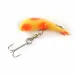 Vintage   Luhr Jensen Fire Plug, 3/16oz yellow fishing lure #23676