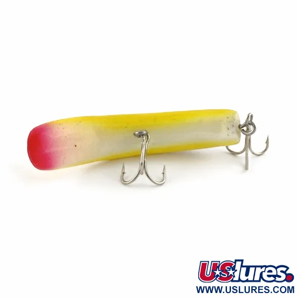 Vintage   Herter's Lazy Iver Japan, 3/16oz yellow/gold fishing lure #23677