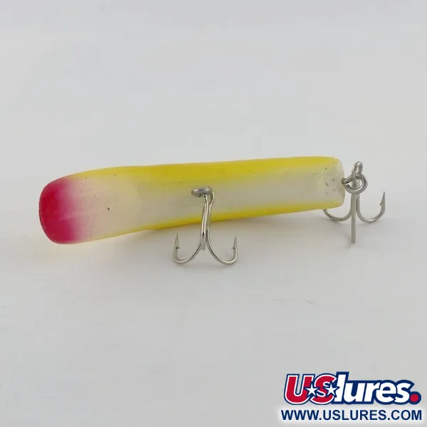 Vintage   Herter's Lazy Iver Japan, 3/16oz yellow/gold fishing lure #23677