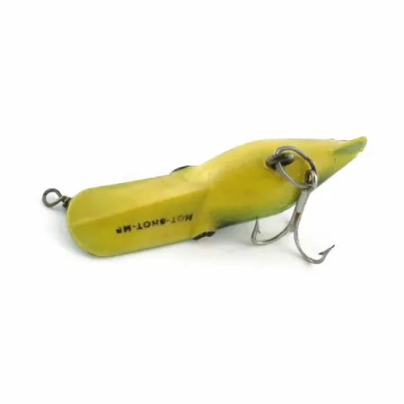 Vintage Eddie Pope Hot Shot M 5, 3/32oz Frog fishing lure #23679