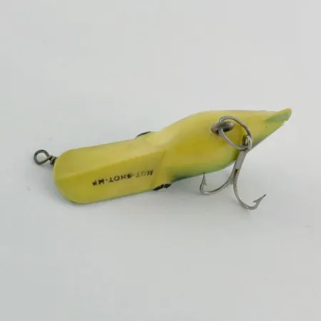 Vintage Eddie Pope Hot Shot M 5, 3/32oz Frog fishing lure #23679