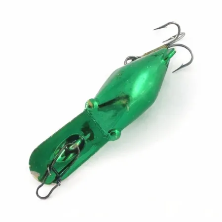 Vintage Luhr Jensen Hot Shot 30, 3/16oz Green fishing lure #23680