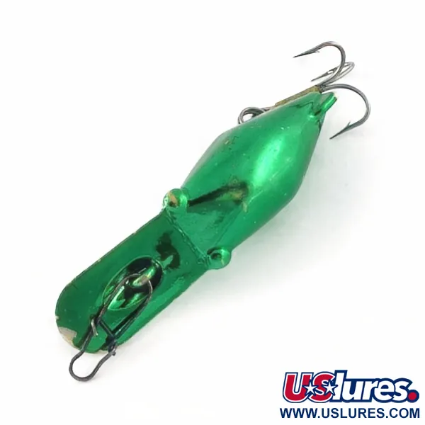 Vintage   Luhr Jensen Hot Shot 30, 3/16oz Green fishing lure #23680