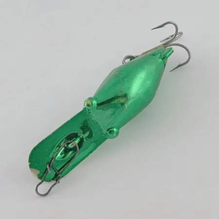 Vintage Luhr Jensen Hot Shot 30, 3/16oz Green fishing lure #23680