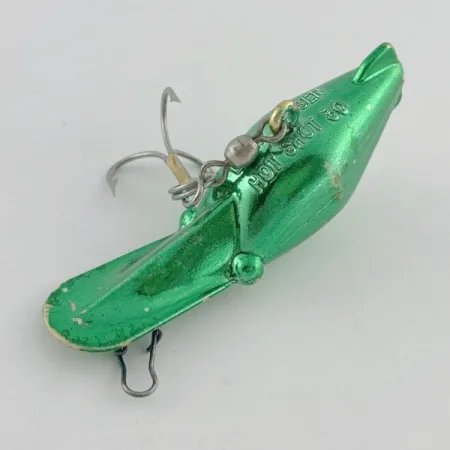 Vintage Luhr Jensen Hot Shot 30, 3/16oz Green fishing lure #23680