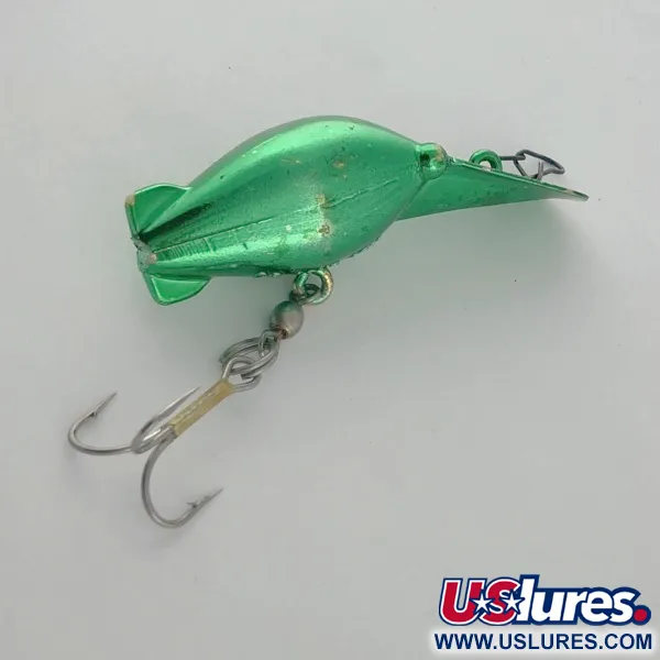 Vintage   Luhr Jensen Hot Shot 30, 3/16oz Green fishing lure #23680