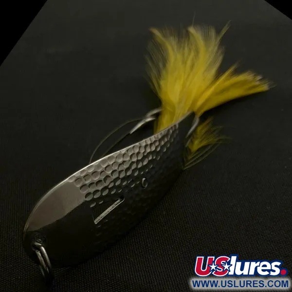   Hopkins 238 Hammered Spoon, 1/4oz nickel fishing spoon #23683