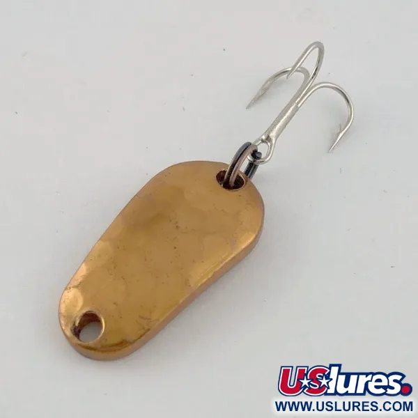 Vintage   Luhr Jensen Luhr's wobbler, 3/16oz copper fishing spoon #23688