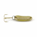 Vintage   Luhr Jensen Luhr's wobbler, 3/16oz gold fishing spoon #23689