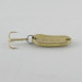 Vintage   Luhr Jensen Luhr's wobbler, 3/16oz gold fishing spoon #23689