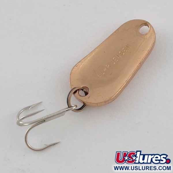 Vintage   Luhr Jensen Luhr's wobbler, 3/16oz copper fishing spoon #23690