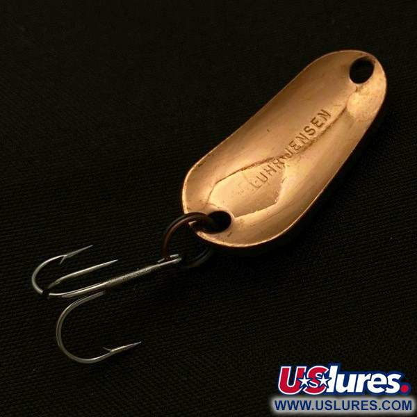 Vintage   Luhr Jensen Luhr's wobbler, 3/16oz copper fishing spoon #23690