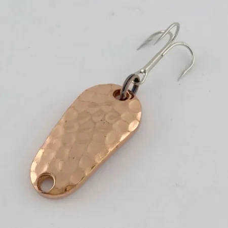 Vintage Luhr Jensen Luhr's wobbler, 3/16oz copper fishing spoon #23690