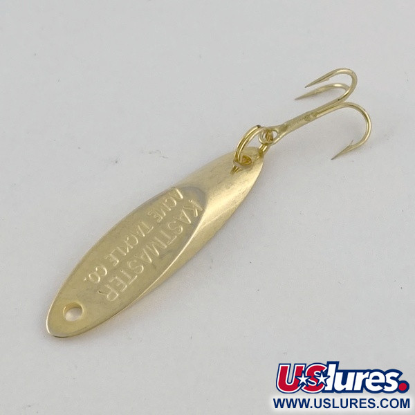 Vintage  Acme  Kastmaster, 1/8oz gold fishing spoon #23693