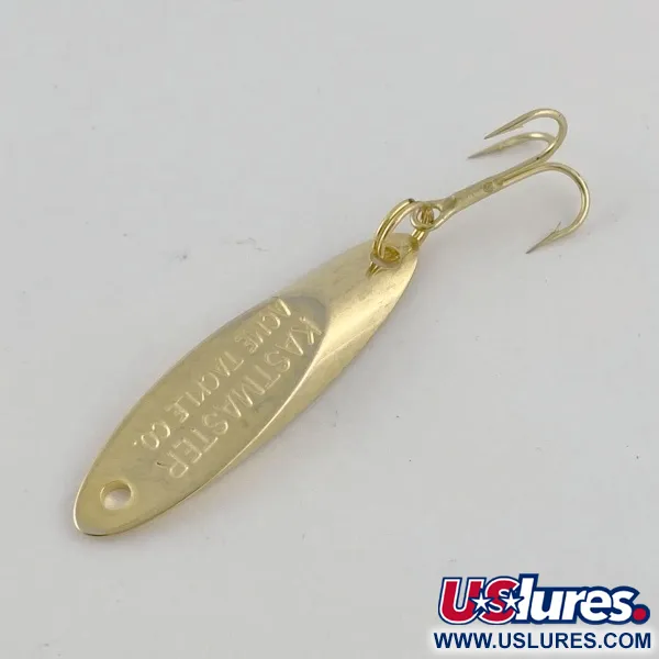 Vintage  Acme  Kastmaster, 1/8oz gold fishing spoon #23693