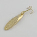 Vintage  Acme  Kastmaster, 1/8oz gold fishing spoon #23693