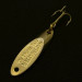 Vintage  Acme  Kastmaster, 1/8oz gold fishing spoon #23693