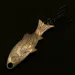 Vintage   Atlantic Lures Golden Wobble-Fish, 3/16oz copper fishing spoon #23698