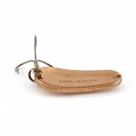 Vintage Luhr Jensen Luhr's wobbler, 2/5oz copper fishing spoon #23699