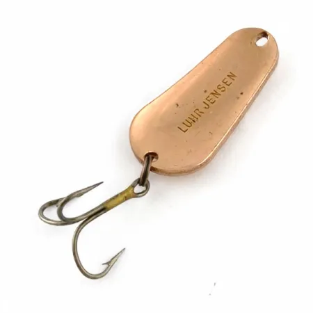 Vintage Luhr Jensen Luhr's wobbler, 2/5oz copper fishing spoon #23699