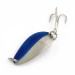 Vintage   Herter's Little Egypt (Japan), 3/16oz nickel/blue fishing spoon #23700