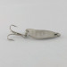 Vintage   Herter's Little Egypt (Japan), 3/16oz nickel/blue fishing spoon #23700