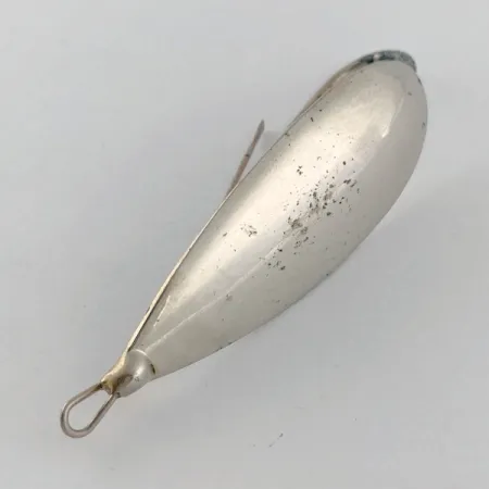 Vintage Luhr Jensen Silver Spoon, 1/2oz nickel fishing spoon #23702