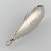 Vintage   Luhr Jensen Silver Spoon, 1/2oz nickel fishing spoon #23702