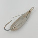Vintage   Luhr Jensen Silver Spoon, 1/2oz nickel fishing spoon #23702