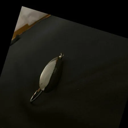 Vintage Luhr Jensen Silver Spoon, 1/2oz nickel fishing spoon #23702