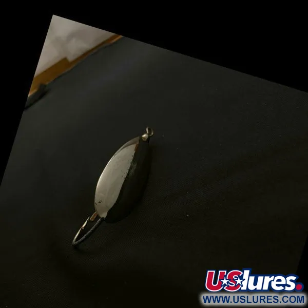 Vintage   Luhr Jensen Silver Spoon, 1/2oz nickel fishing spoon #23702