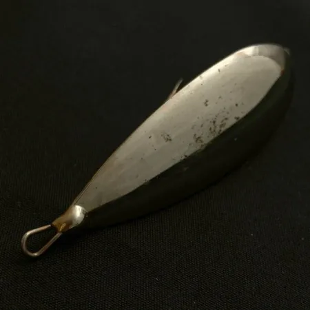Vintage Luhr Jensen Silver Spoon, 1/2oz nickel fishing spoon #23702