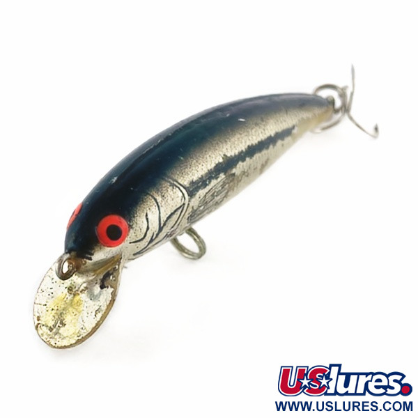 Vintage   Bomber Long A screw tail, 1/3oz Shad fishing lure #23703