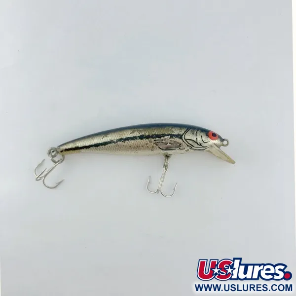 Vintage   Bomber Long A screw tail, 1/3oz Shad fishing lure #23703