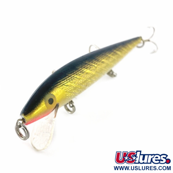 Vintage   Rebel Floater F12, 1/3oz Gold fishing lure #23704