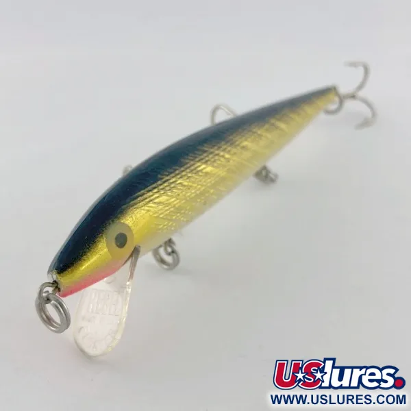Vintage   Rebel Floater F12, 1/3oz Gold fishing lure #23704