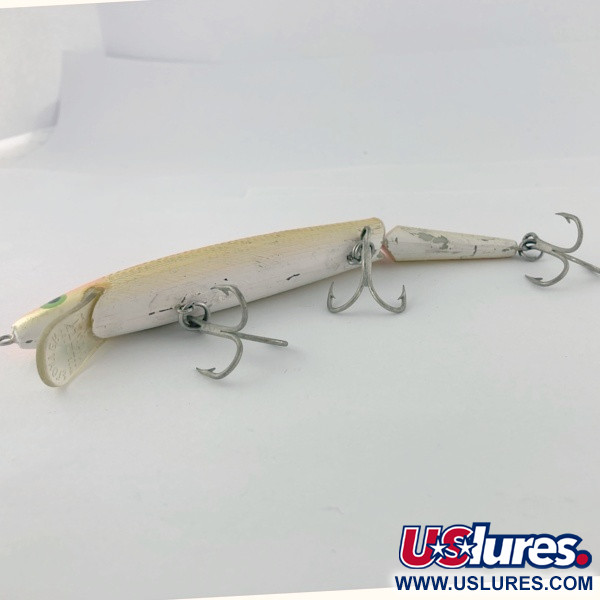 Vintage   Rebel Floater F14 Jointed, 1/2oz orange/gold fishing lure #23705