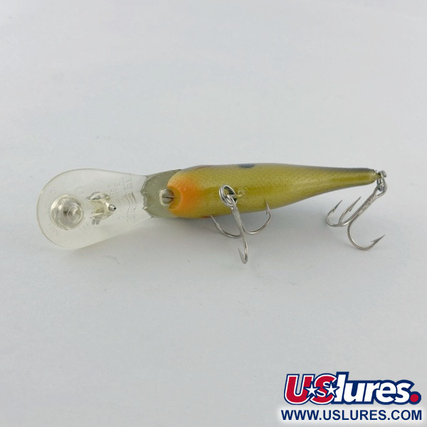 Vintage   Rebel Double Deep Shad, 3/16oz Chartreuse fishing lure #23706