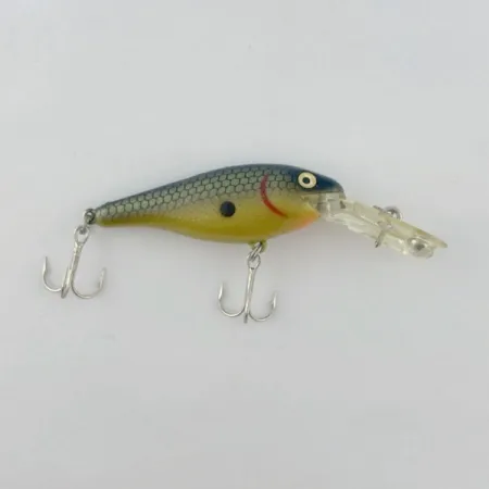 Vintage Rebel Double Deep Shad, 3/16oz Chartreuse fishing lure #23706