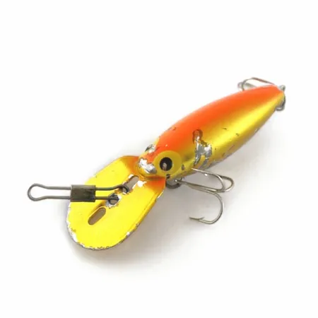 Vintage Storm Hot'N'Tot Thin Fin, 1/4oz orange fishing lure #23707