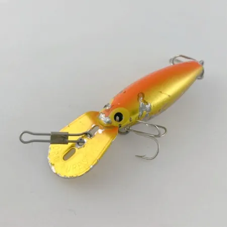 Vintage Storm Hot'N'Tot Thin Fin, 1/4oz orange fishing lure #23707