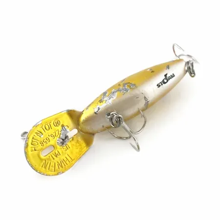 Vintage Storm Hot'N'Tot Thin Fin, 1/4oz orange fishing lure #23707
