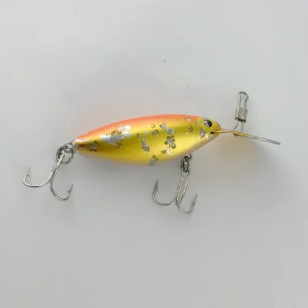 Vintage Storm Hot'N'Tot Thin Fin, 1/4oz orange fishing lure #23707